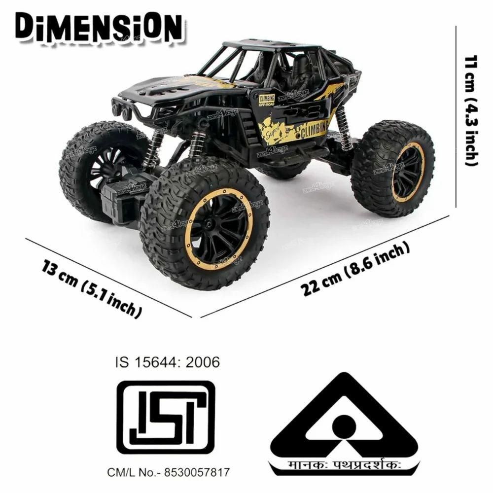 Remote Controlled  Rock Crawler Monster Truck Toy